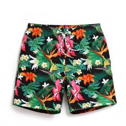 Short Short Print Men Beach Comfortable Casual Beach