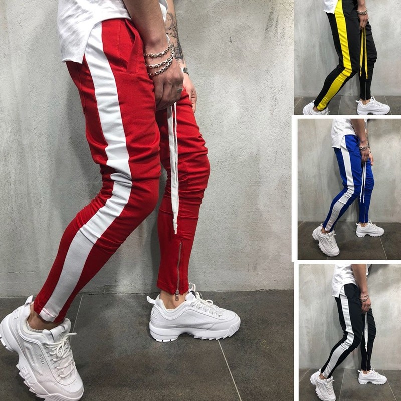 modern striped pants mens