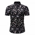 Camisa Masculina Novo Estilo Florida Verão Moda Praia