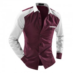 Camisa Xadrez Masculina Bonita Justa Elegante Trabalho