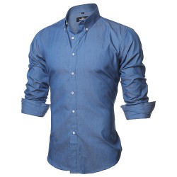 Camisa Xadrez Masculina Bonita Justa Elegante Trabalho