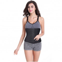 Shaper Thin Strap Corset Malhação Fashion Belt Set Zipper