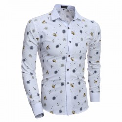 camisa slim fit masculina branca